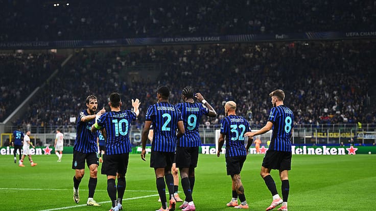 Inter vence sin problemas a Slavia Praga y sigue firme en la fase liga de la UEFA Champions League