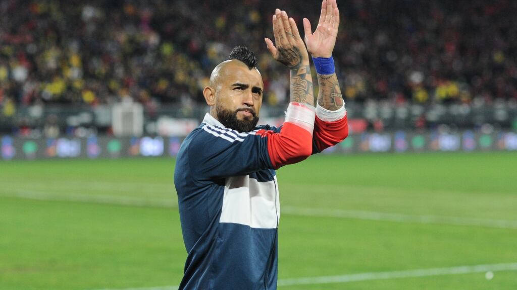 Arturo Vidal permanecerá en Chile para comenzar desde este viernes su proceso de recuperación