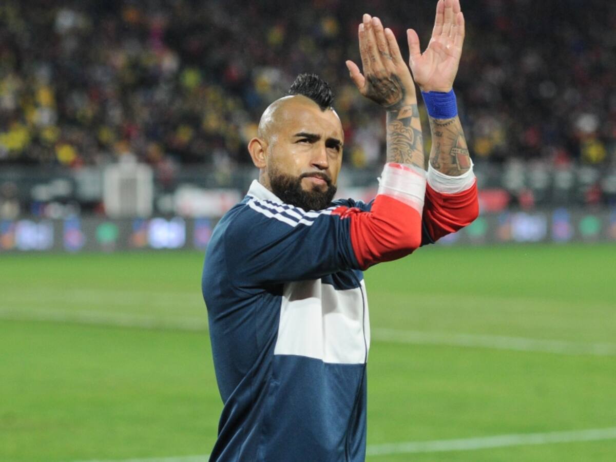 Arturo Vidal permanecerá en Chile para comenzar desde este viernes su proceso de recuperación