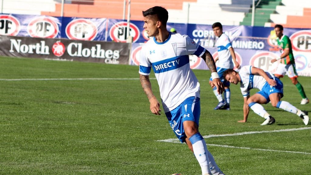 12 de Mayo de 2019/EL SALVADOR Valber Huerta durante el partido por la duodécima fecha del Campeonato AFP Plan Vital entre Cobresal vs Universidad Católica jugado en el Estadio El Cobre
FOTO:ALEX CASTILLO/AGENCIAUNO