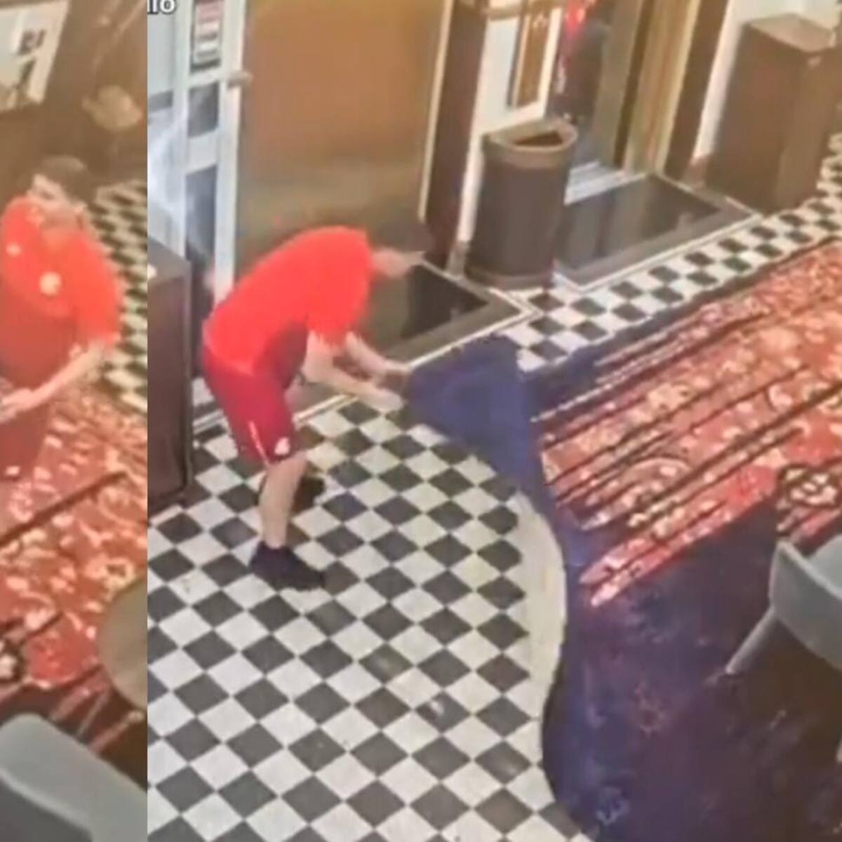 Jugadores del Toluca rompen un costoso jarrón en un hotel y escapan: un video los delató y habrá sanciones