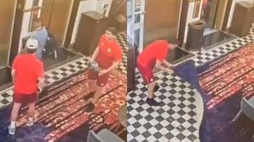Jugadores del Toluca rompen un costoso jarrón en un hotel y escapan: un video los delató y habrá sanciones