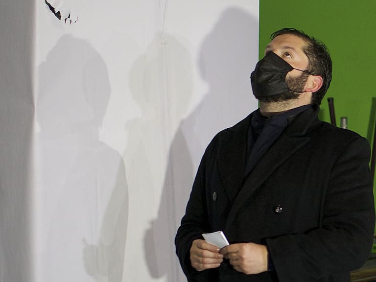 18 DE JULIO 2021 / MAGALLANESGabriel Boric vota en Escuela Arturo Prat Chacón , durante las primarias presidenciales 2021 Chile Vamos y Apruebo Dignidad .
FOTO: LEOPOLDO PIZARRO / AGENCIAUNO