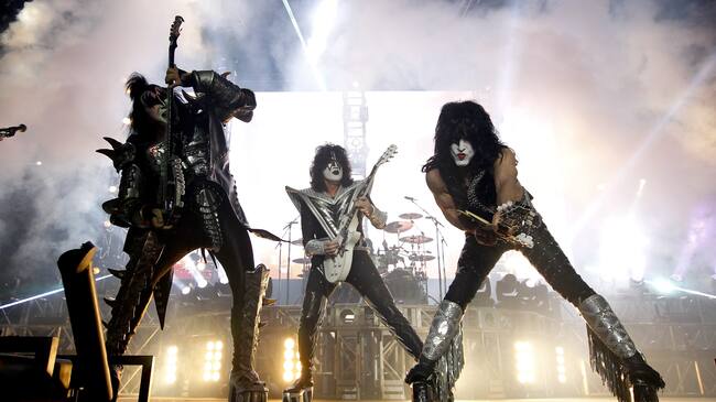 14 DE ABRIL DEL 2015/SANTIAGOLa banda Estadounidense de rock Kiss se presento esta noche en su World Tour en el Movistar Arena.
FOTO:FRANCISCO LONGA/AGENCIAUNO
