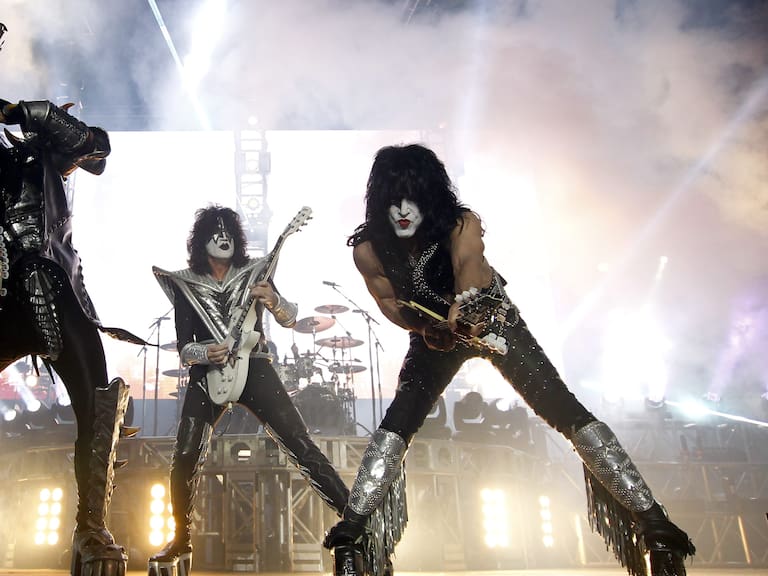14 DE ABRIL DEL 2015/SANTIAGOLa banda Estadounidense de rock Kiss se presento esta noche en su World Tour en el Movistar Arena.
FOTO:FRANCISCO LONGA/AGENCIAUNO