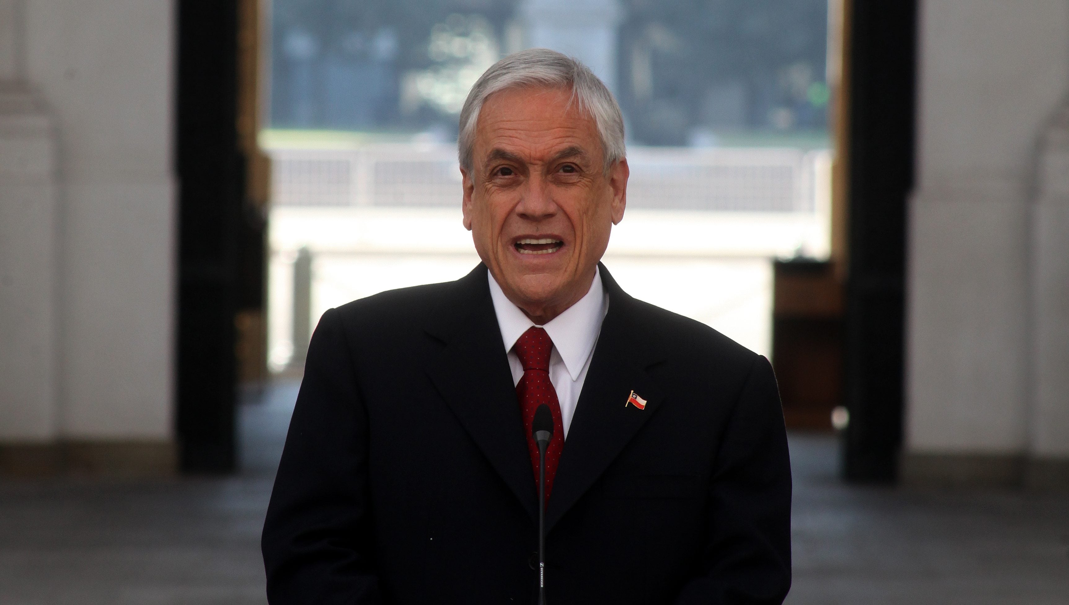 18 de Mayo de 2020/SANTIAGO 
Presidente de la Republica, Sebastián Piñera realiza punto de prensa en el Palacio de la Moneda, Santiago.

FOTO: AILEN DIAZ/AGENCIAUNO