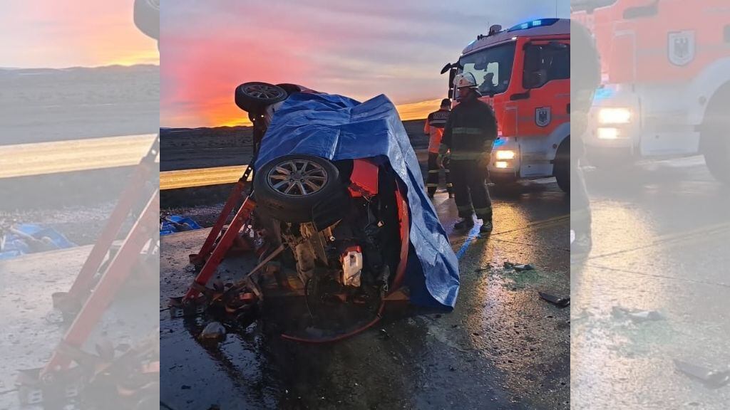 Cedida: Bomberos de Puerto Natales.