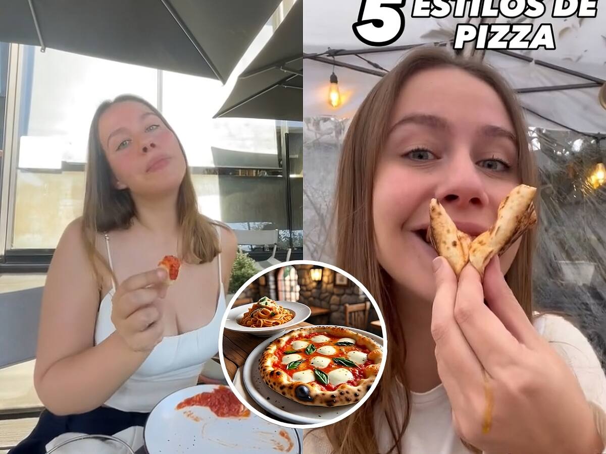 “Ubicadas en el sector oriente y muy caras”: influencer italiana lanza feroz crítica a precios de pizzas y pastas en Chile