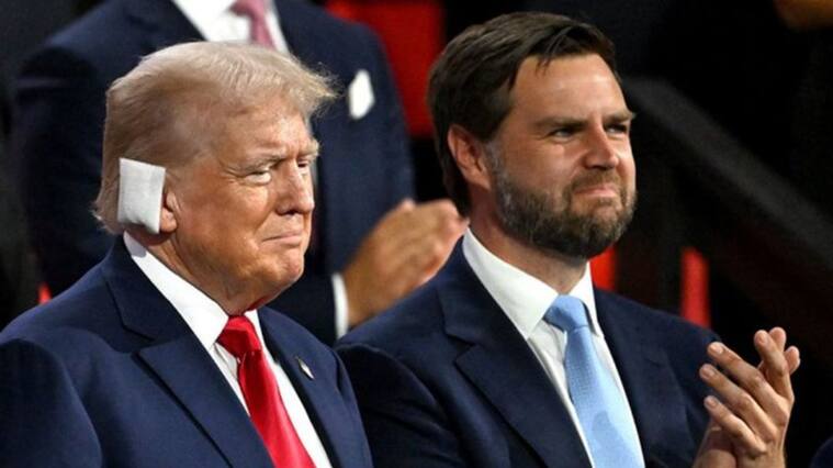 Captura de X | El expresidente Donald Trump junto al senador J.D. Vance
