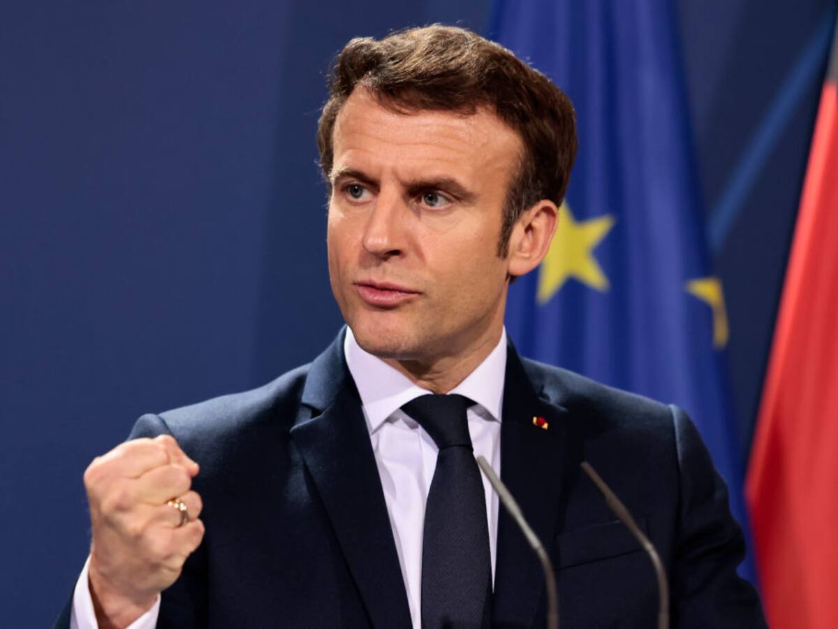 Emmanuel Macron valoró avances tras sus reuniones con los presidentes de Rusia y Ucrania