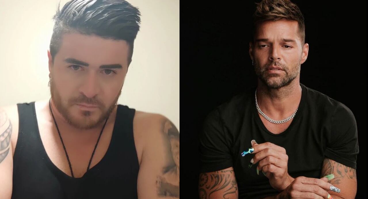 Junior Playboy se roba la atención en redes al compararse con Ricky Martin