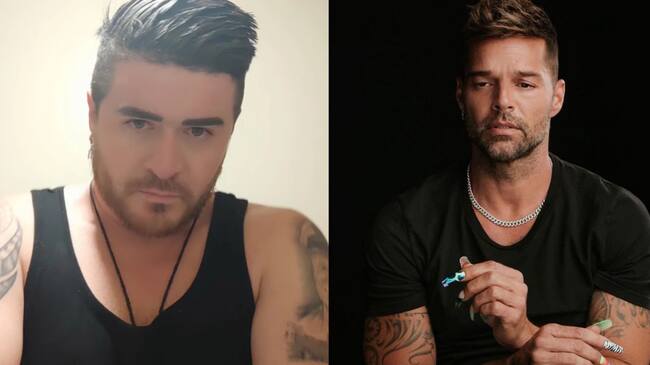 Junior Playboy se roba la atención en redes al compararse con Ricky Martin