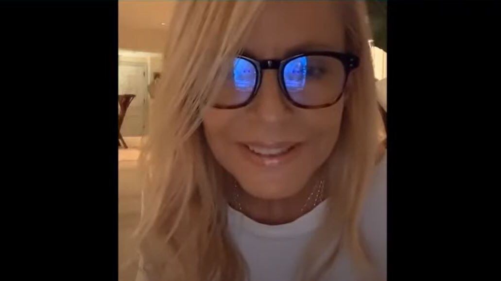 Cecilia Bolocco captura referencial bajo el margen de su publicación a Pepo Daire