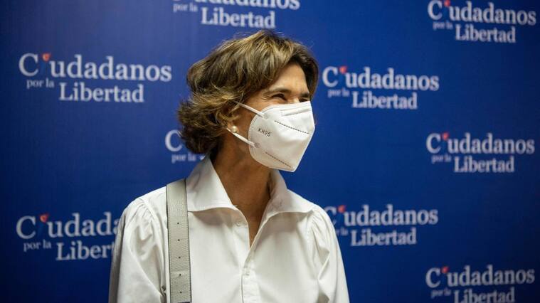 Cristiana Chamorro en una cita del partido Ciudadanos por la Libertad