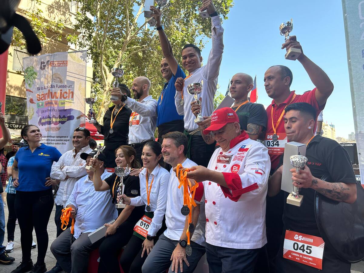Con un triple empate y una estrepitosa caída: así concluyó la tradicional “Carrera de Garzones” en Santiago