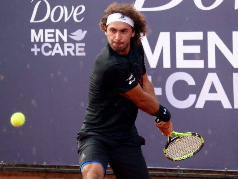 16 de Febrero de 2021 / CONCEPCION
Gonzalo Lama cae ante el Argentino Sebastian Baez por 4-6 y 1-6 durante la primera ronda del ATP Challenger de Concepcion, durante el estado de catastrofe de la pandemia covid-19
FOTO: CAMILO CASTRO / AGENCIAUNO
