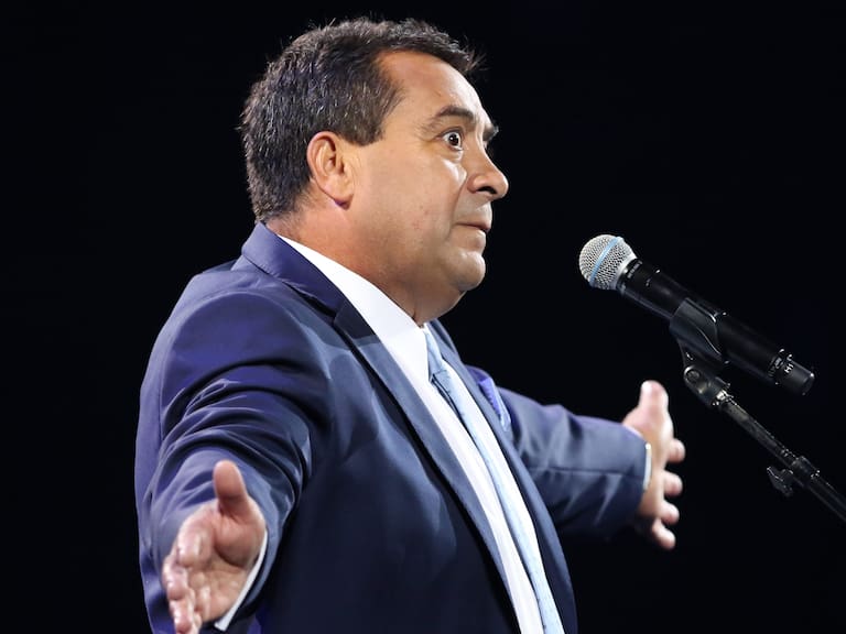 25 de Febrero del 2019/VIÑA DEL MAREl Humorista Dino Gordillo, se presenta durante la Segunda noche del Festival de Viña del Mar 2019
FOTO:RODRIGO SAENZ/AGENCIAUNO