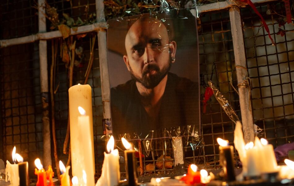 Agencia UNO | Velatón por muerte de Jorge Salvo, realizada el 30 de junio de 2023