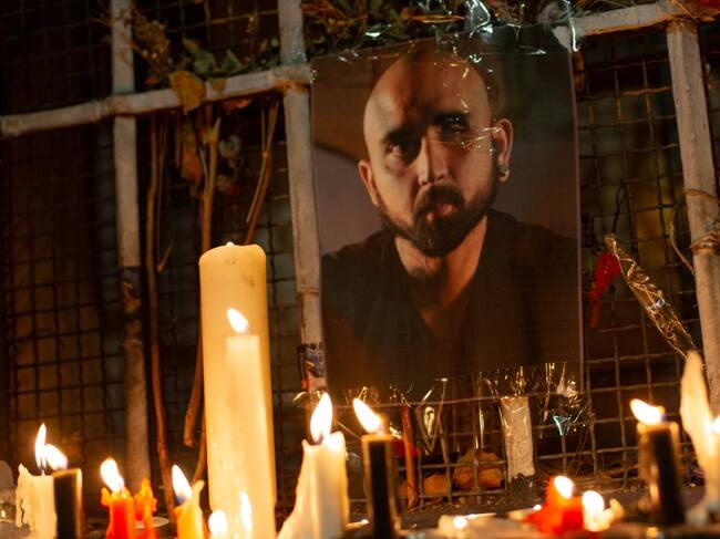 Agencia UNO | Velatón por muerte de Jorge Salvo, realizada el 30 de junio de 2023