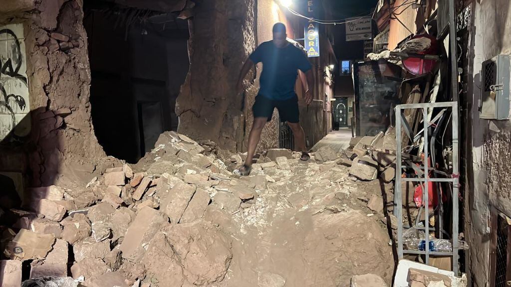 El daño que deja un terremoto en la zona centro de Marruecos