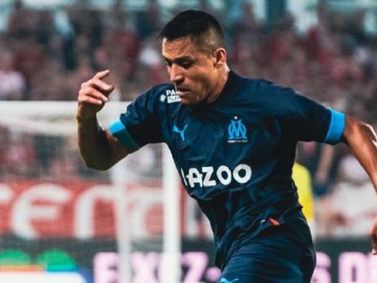 DT del Marsella lamentó la ausencia de Alexis para el debut en Champions League: «Es una pena que no esté»