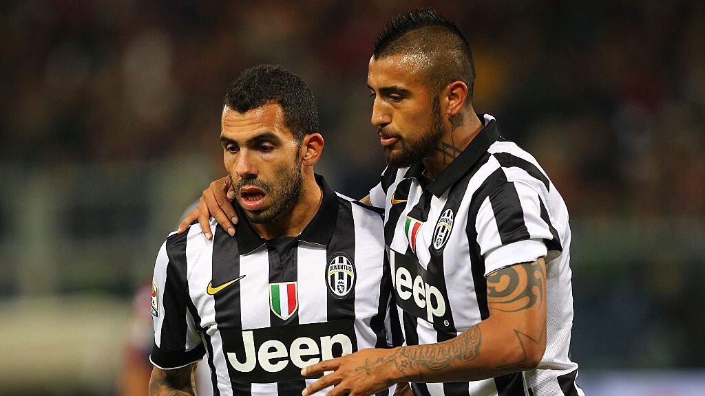 Carlos Tévez Arturo Vidal