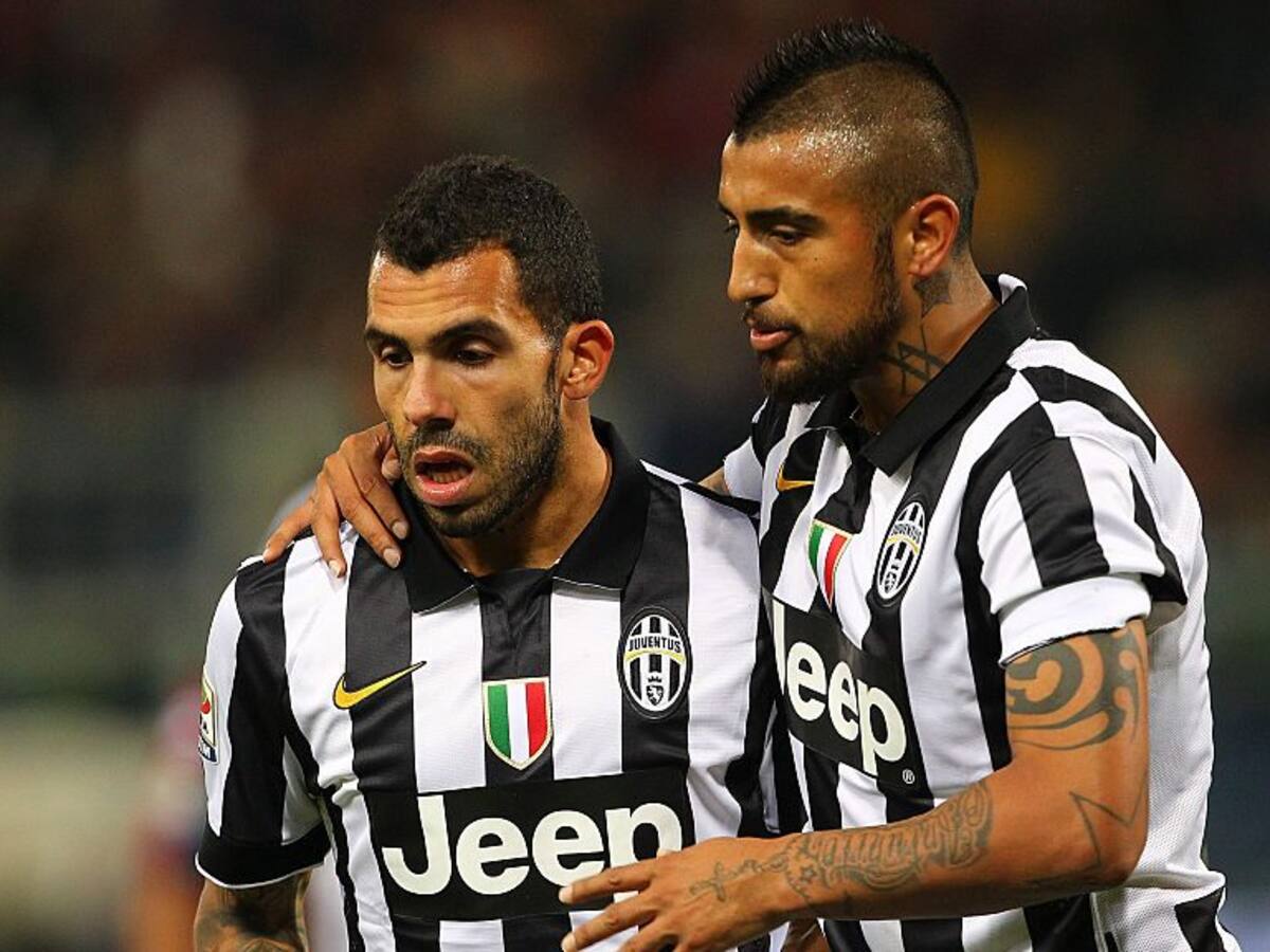 Junto a Messi y Ronaldo: Carlos Tévez incluye a Arturo Vidal en su once ideal de ex compañeros