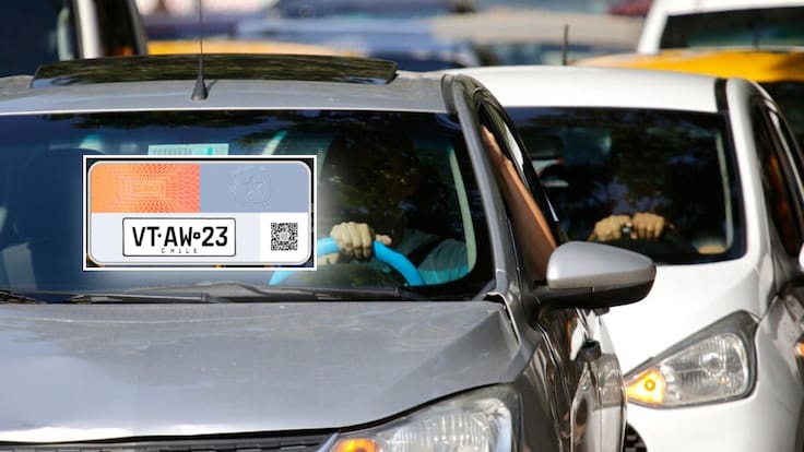 Tercera placa patente en Chile: qué es y cómo obtener el sticker de alta seguridad que evita estafas y clonaciones