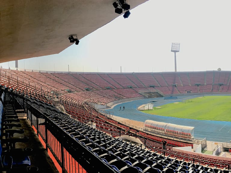 El fútbol vuelve al Estadio Nacional: así luce la cancha para el Colo Colo-Huachipato por la Supercopa