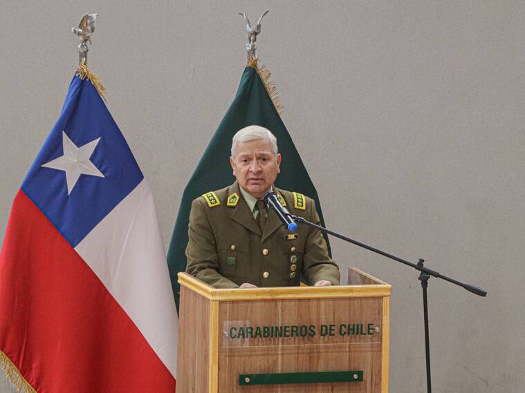 Agencia UNO | El general director de Carabineros, Ricardo Yáñez