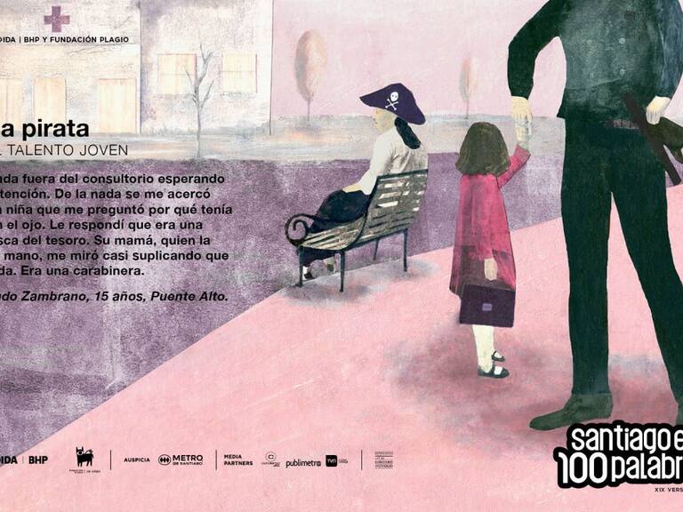 «Soy una pirata» también se llevó el Premio del Público en «Santiago en 100 Palabras»: «Es un claro reflejo del estallido social»