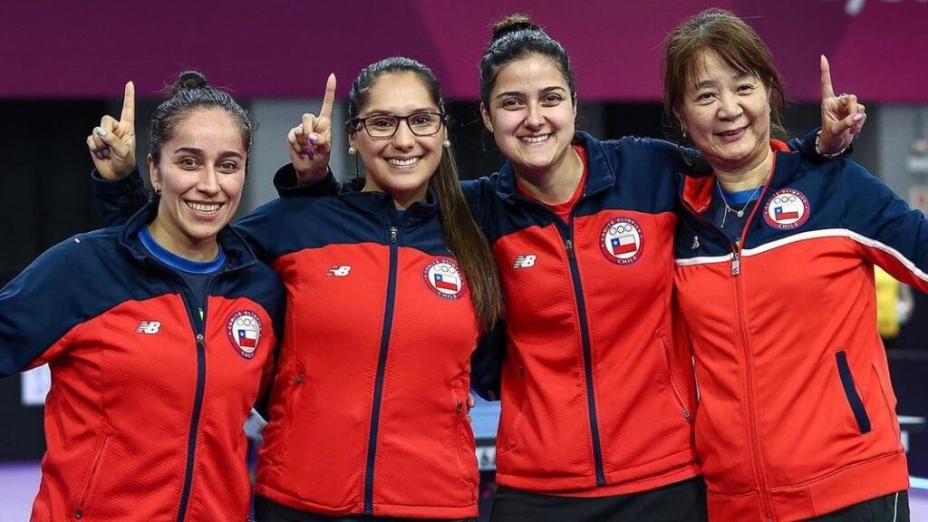 Chile cierra el Sudamericano de tenis de mesa con un oro por equipos a nivel femenino