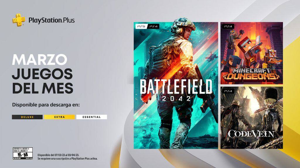 juegos playstation plus marzo