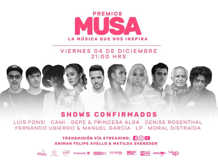 Este viernes 4 de diciembre se entregan los Premios MUSA