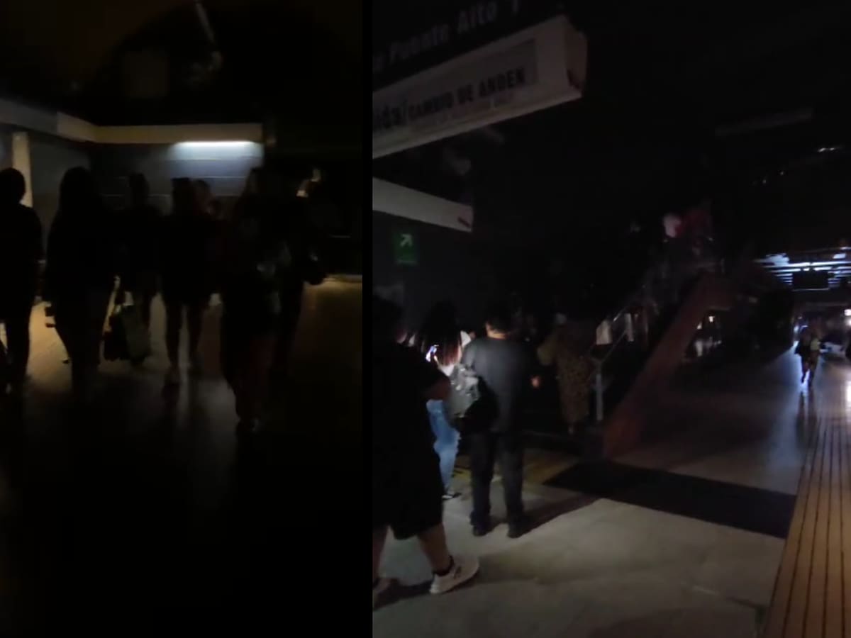 Corte de luz en Chile: evacúan diversas estaciones del Metro de Santiago por apagón masivo