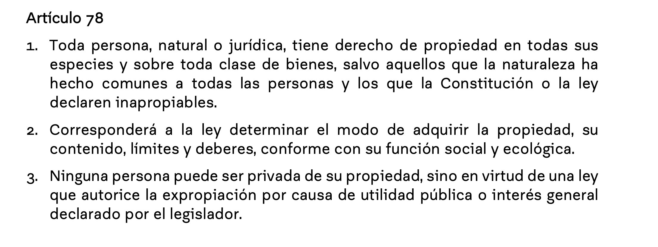 Propuesta de nueva Constitución
