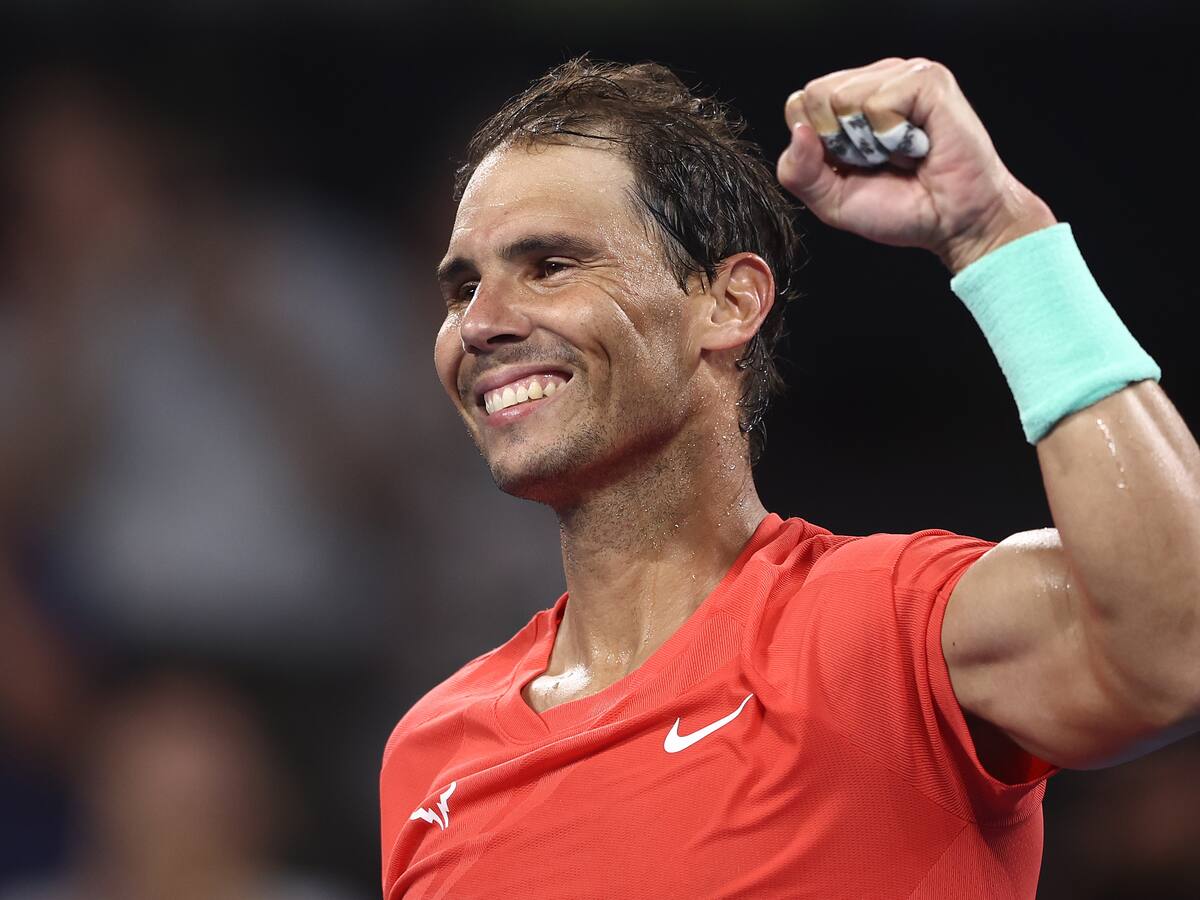 Rafael Nadal sigue con tranco sólido en el ATP 250 de Brisbane