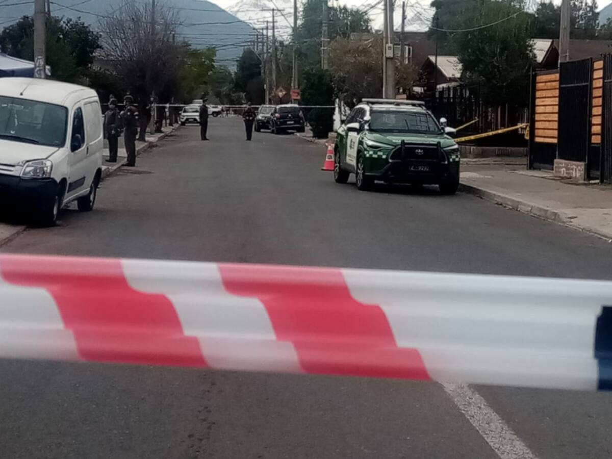 Carabinero balea a motochorro que intentó asaltarlo en Puente Alto
