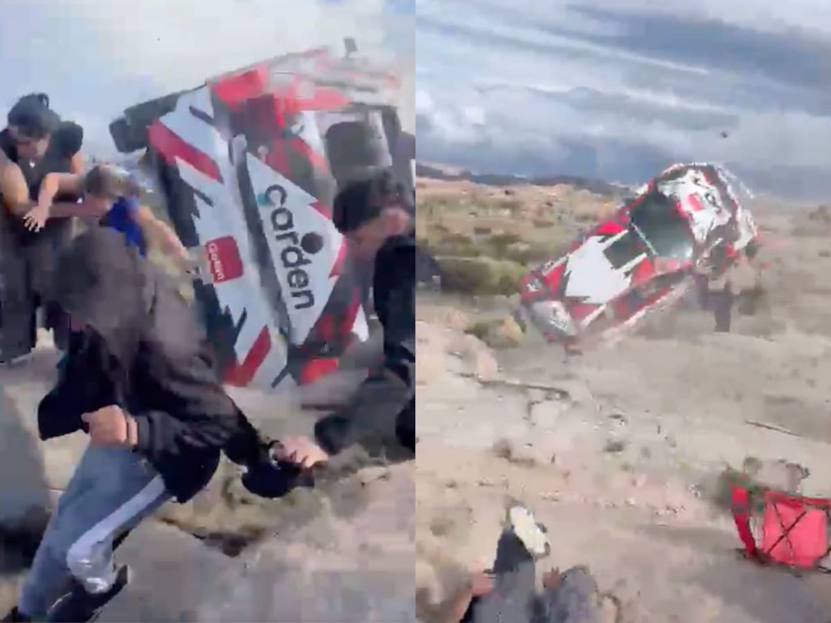 Tragedia en rally de Córdoba: brutal accidente deja un muerto e impactantes imágenes en redes sociales