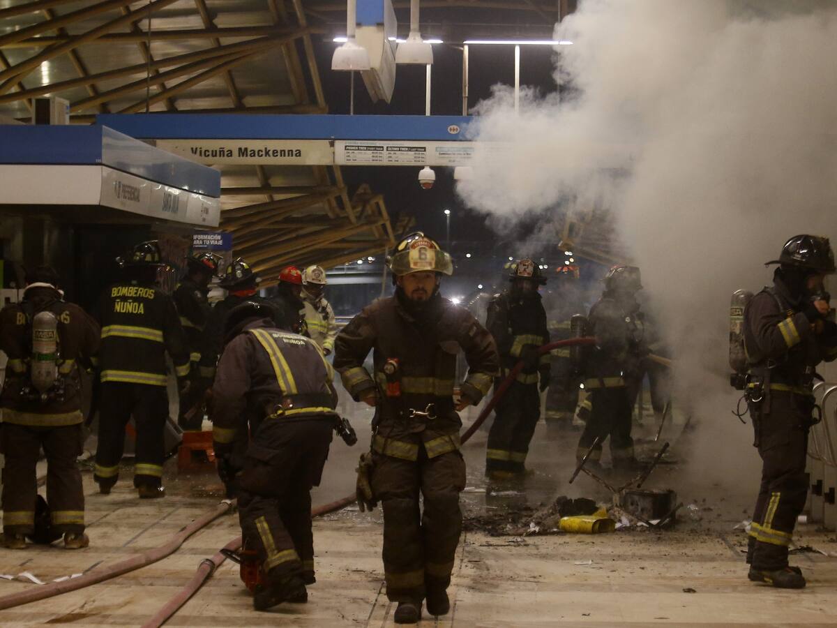 PDI sobre incendios en estaciones de Metro durante estallido social: «Vamos a llegar a la verdad lo más pronto posible»