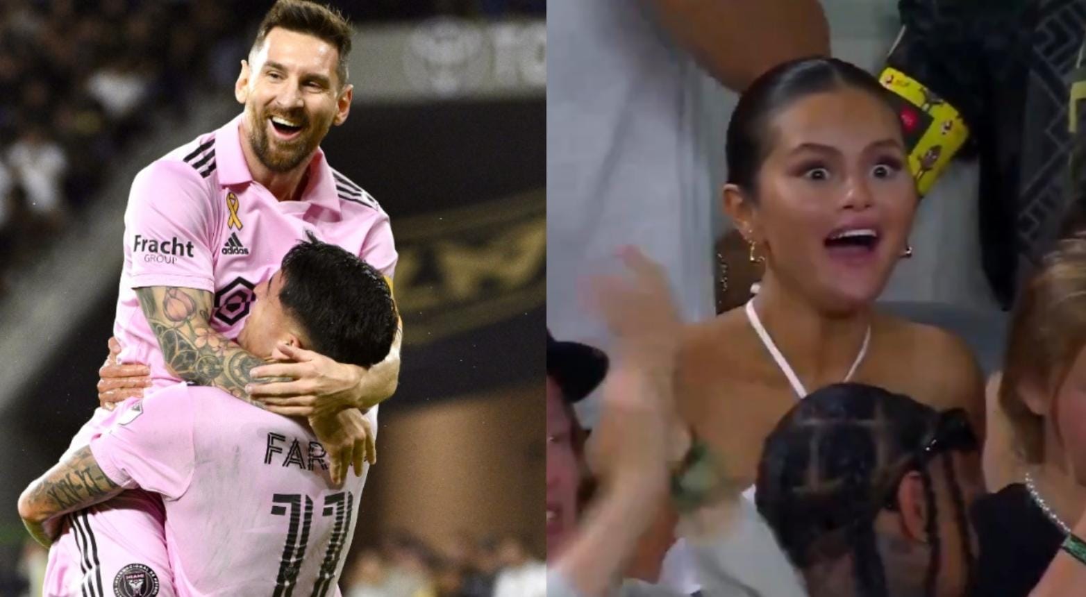 Inter Miami supera a Los Ángeles con doble asistencia de Messi y varias celebridades en el estadio