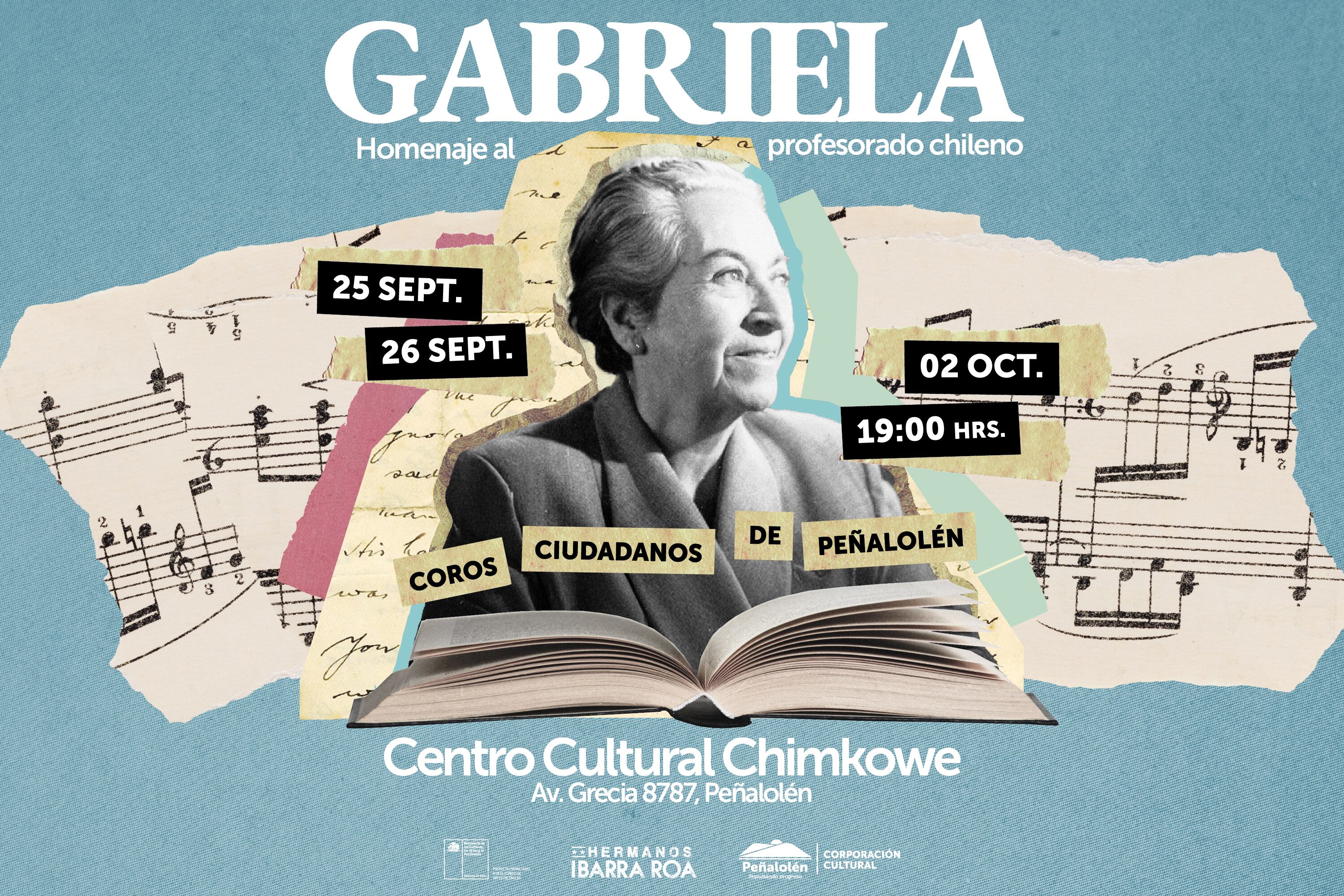 Gabriela Mistral llega al escenario de Peñalolén