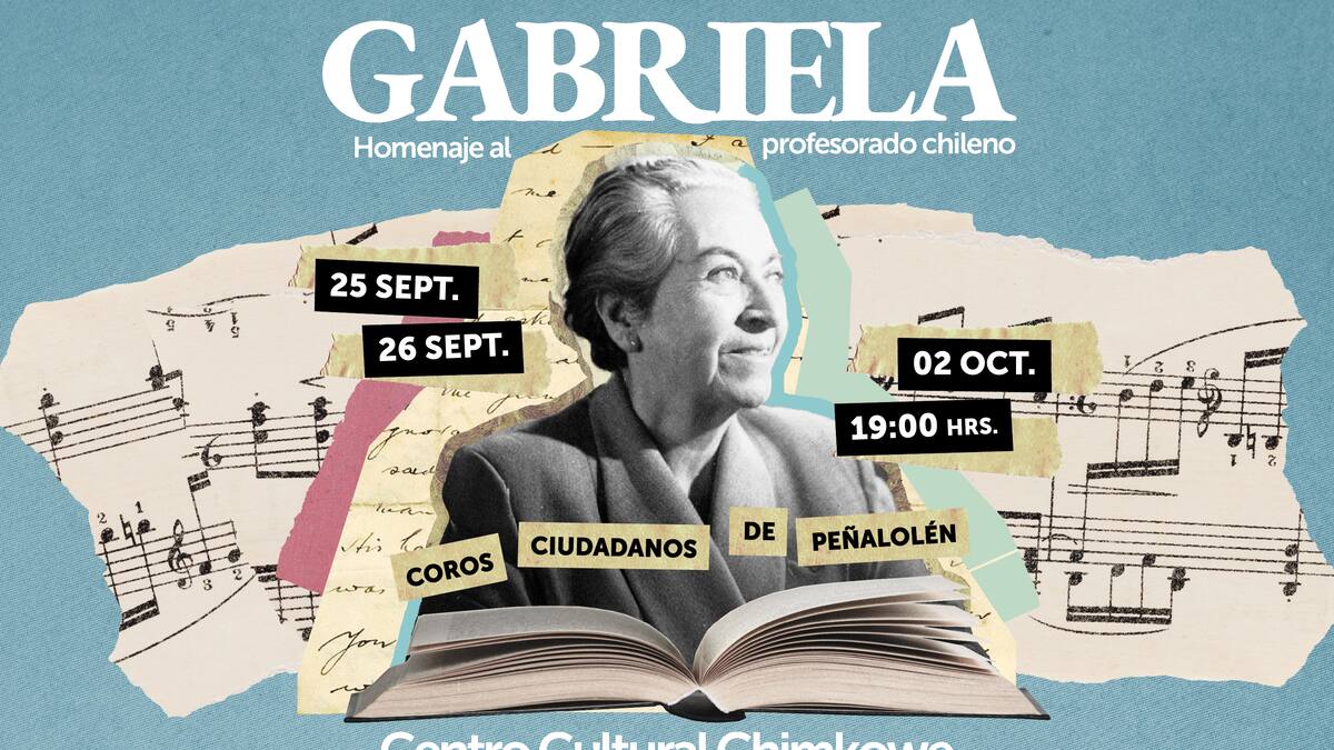 De 8 a 84 años: vecinos de Peñalolén serán parte del musical ciudadano dedicado a Gabriela Mistral