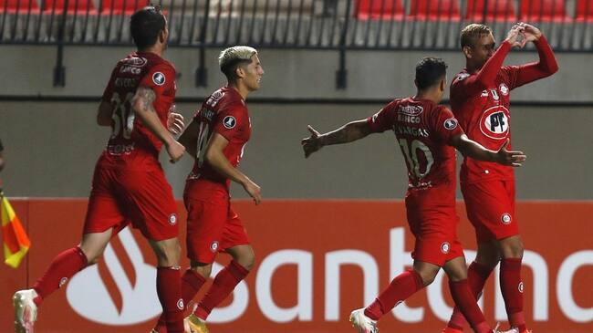 21 DE ABRIL DE 2021/LA CALERAPartido valido por la Copa Conmebol Libertadores 2021, entre Union La Calera y LDU de Quito, disputado en el Estadio Nicolas Chahuan Nazar.
FOTO: STAFF IMAGES/CONMEBOL via AGENCIAUNO