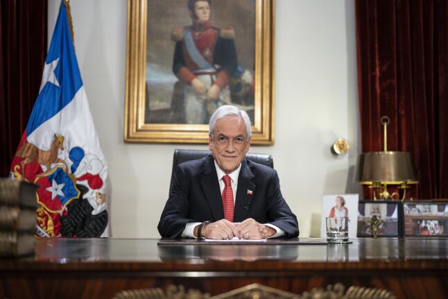 Presidente Piñera en cadena nacional