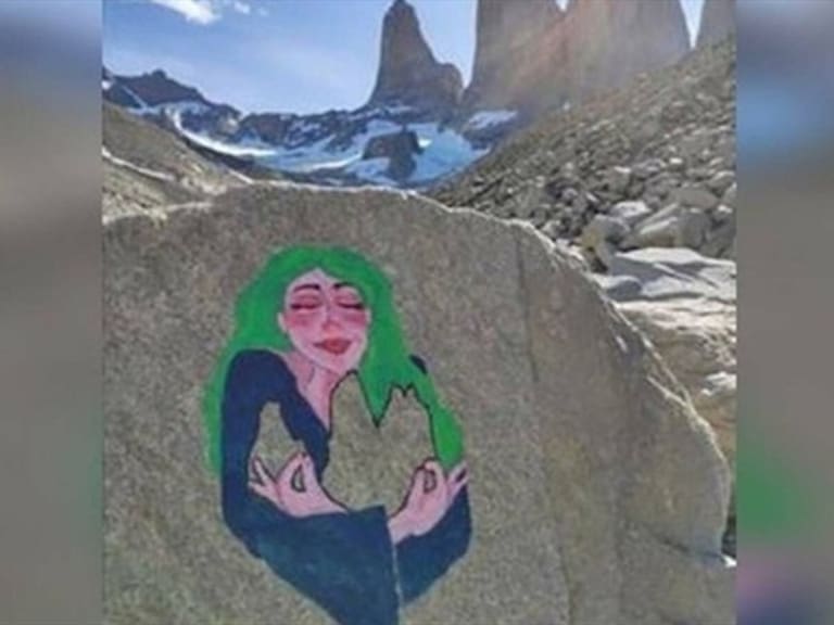 PDI detuvo a turista que realizó pintura en Torres del Paine