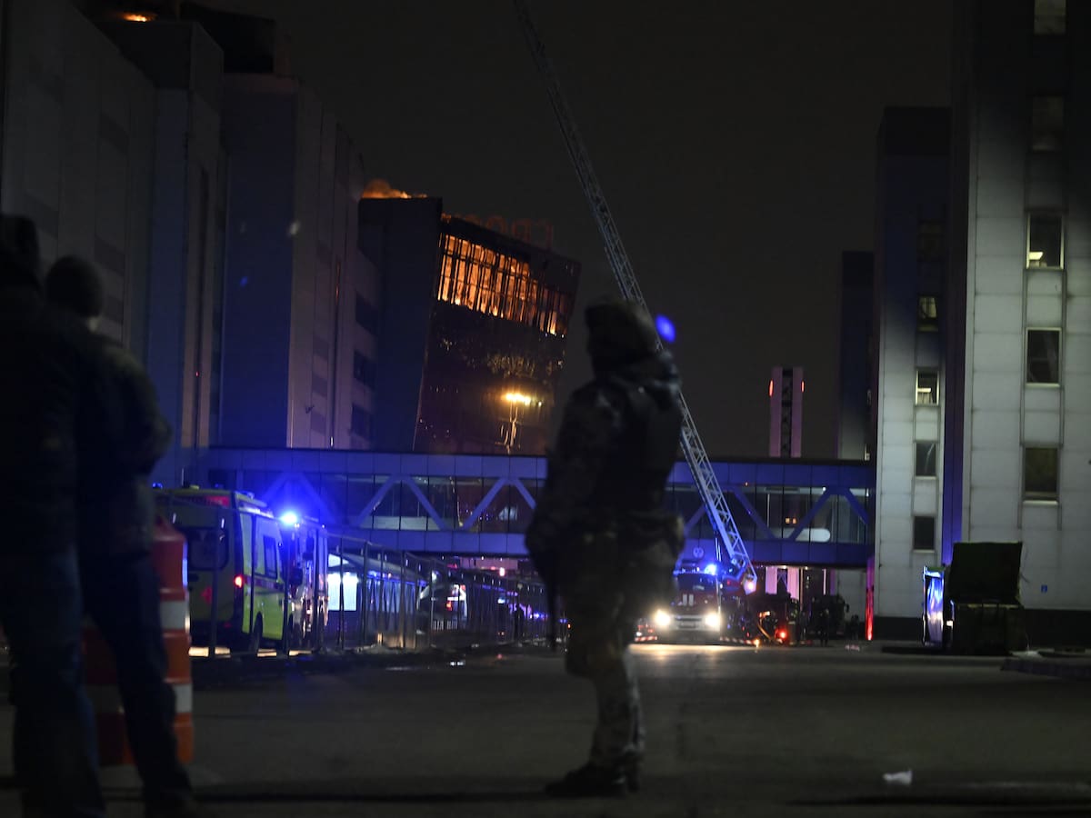 Atentado terrorista en Moscú: fallecidos ascienden a más de 60 y hay 115 personas hospitalizadas