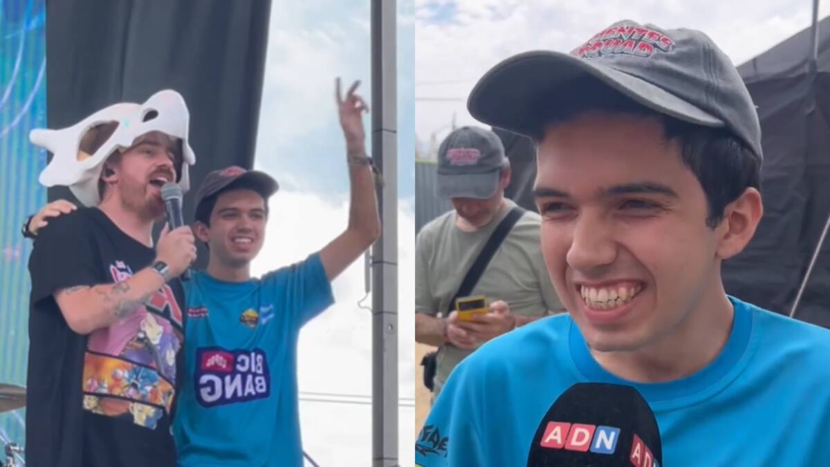 Fernando Cifuentes, campeón mundial del juego de cartas de Pokémon, brilla en el show musical de Kanto en Kidzapalooza