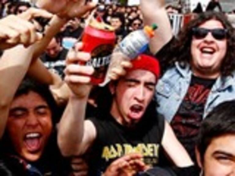 En su séptima presentación en Chile Iron Maiden convocó a 60 mil personas en el Estadio Nacional