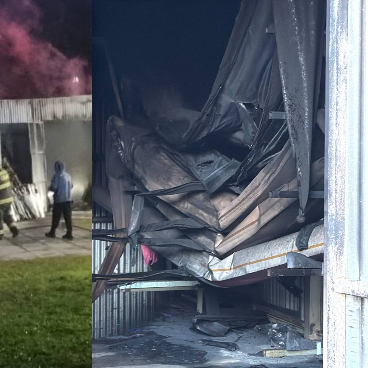 Incendio en Curauma golpea al Team Chile de Remo y Canotaje: fuego consumió galpones con botes en su interior
